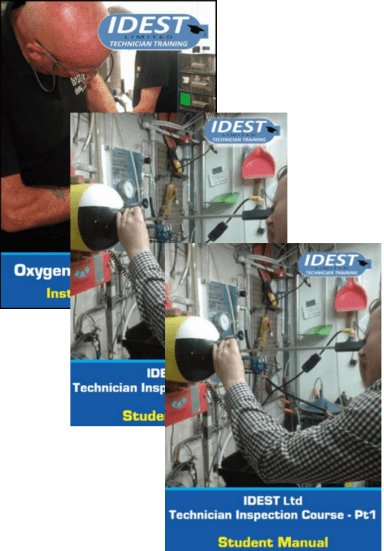 IDEST Technician Inspection 1 + 2 + O2 Cleaning